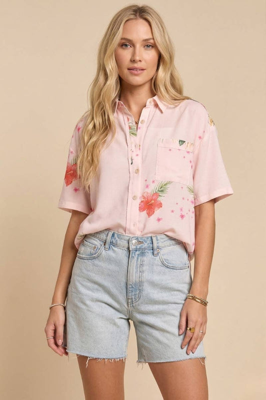 The Tropics Top | J Ana