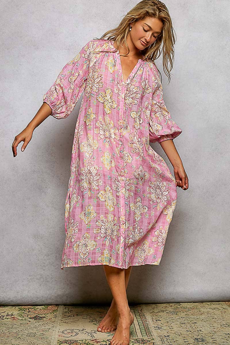 The Pip Pinktuck Dress | POL