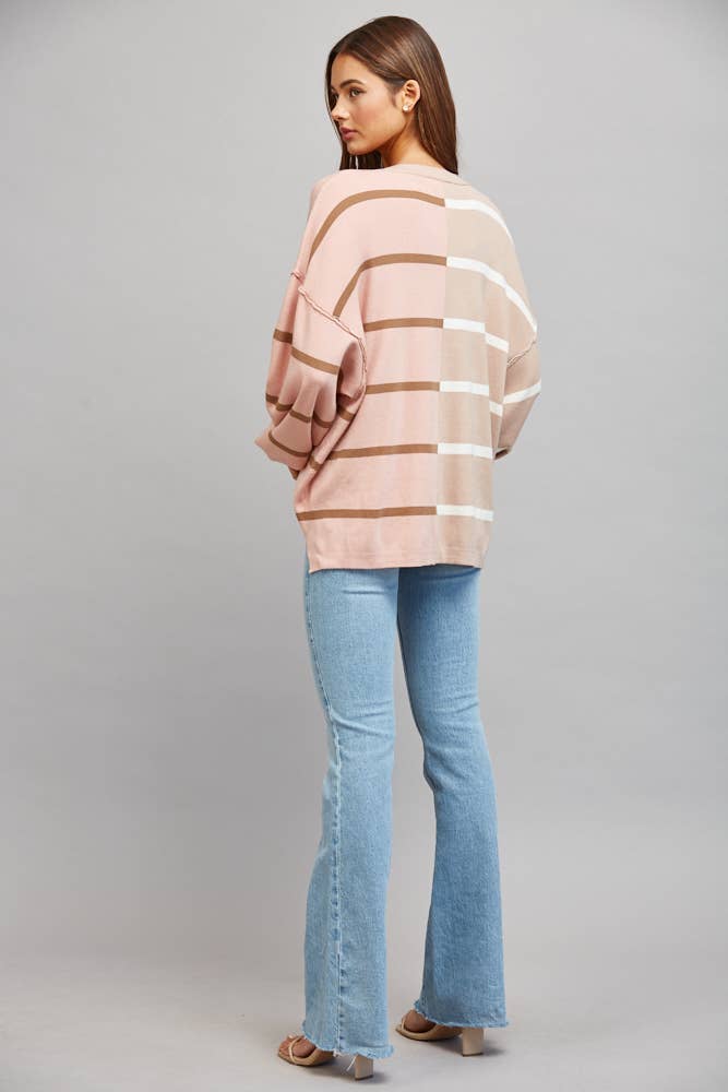 The Bea Block Knit | Fate