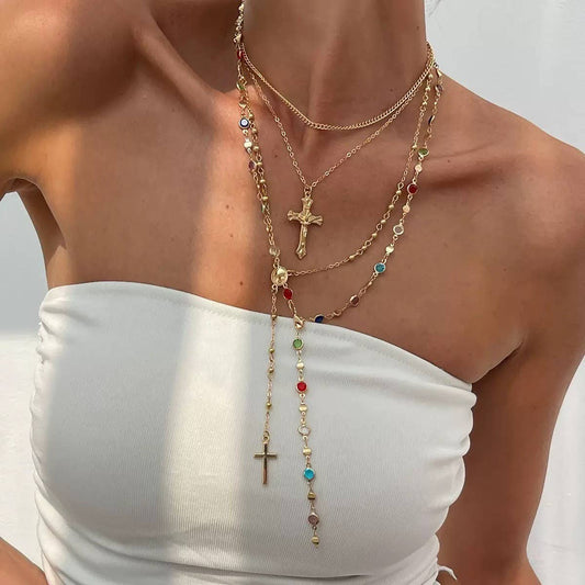 The “Why” Long Layered Necklace