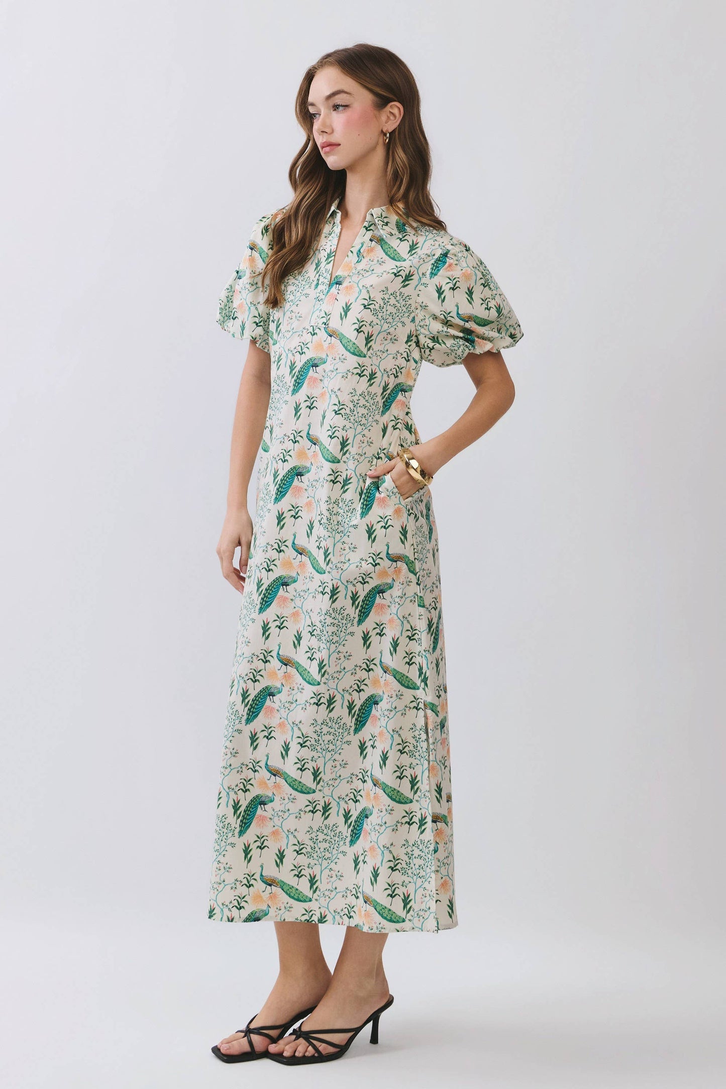 The Peacock Garden Dress | TCEC