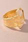 Marbled Resin Statement Cuff Bracelet