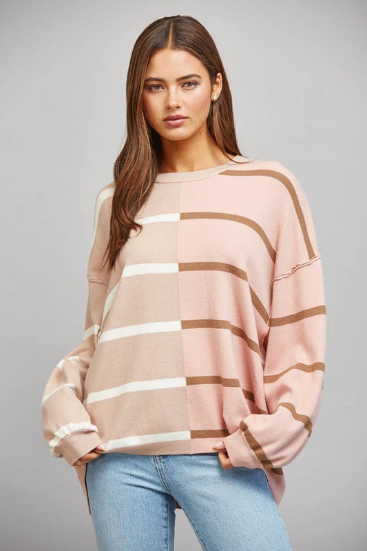 The Bea Block Knit | Fate