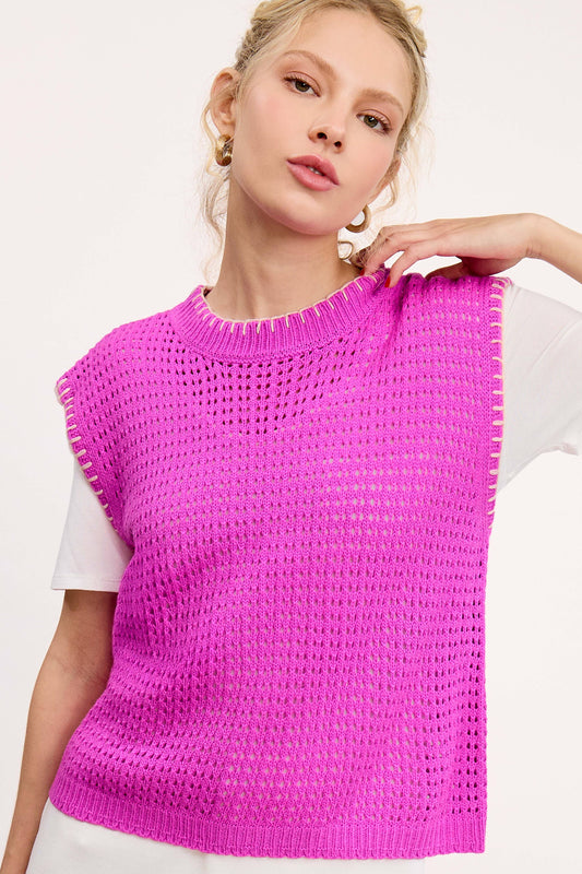 The Fuchia Crochet Vibe | La Miel