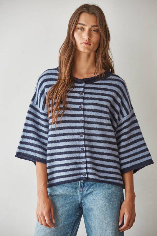 The Kit Knit Short Sleeve Cardigan | 3 Colors | By Together