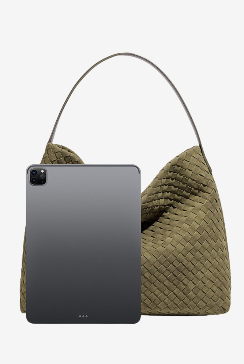Woven Suede Hobo | 3 Colors