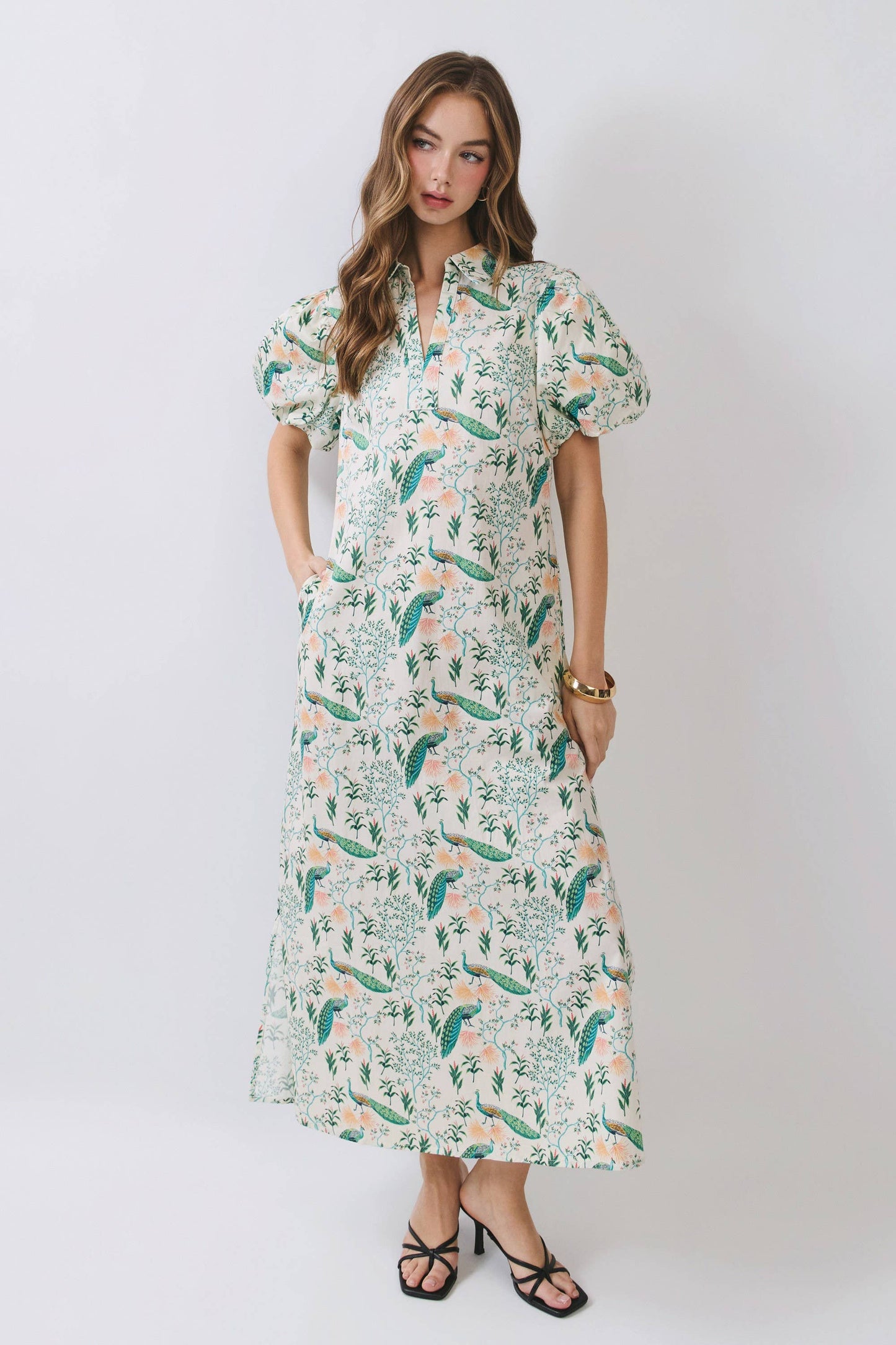The Peacock Garden Dress | TCEC