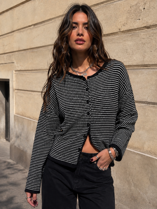 The Reeding Cardi (3 Colors) | Cremia
