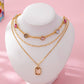 The Crystal Touch Layered Necklace