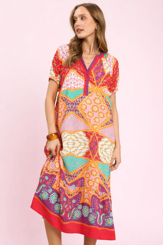 The Boho Print Midi | Umgee