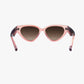 MOXIE BLUSH Polarized Women's Cat Eye Fashion Sunglasses