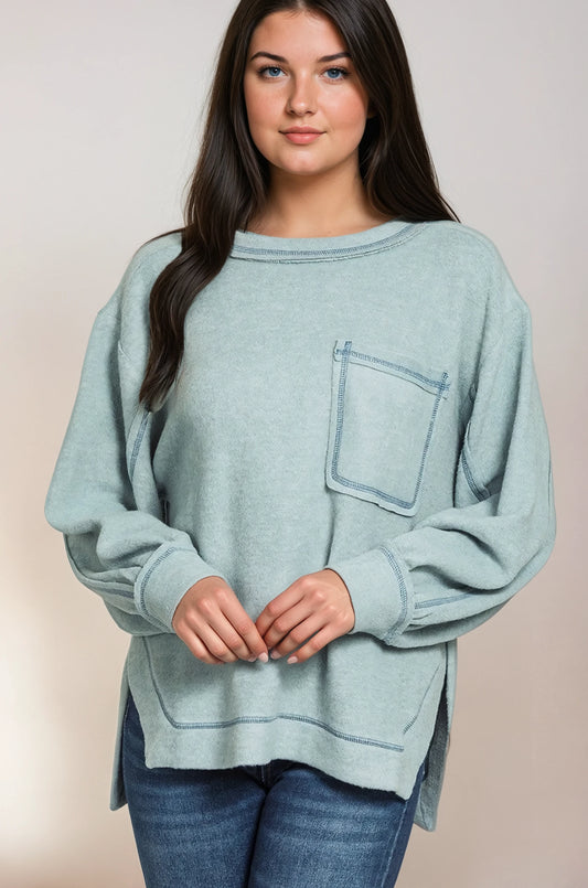 The Cozy Pocket Top | Zanana