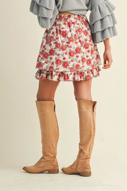 The Rose Tiered Skirt