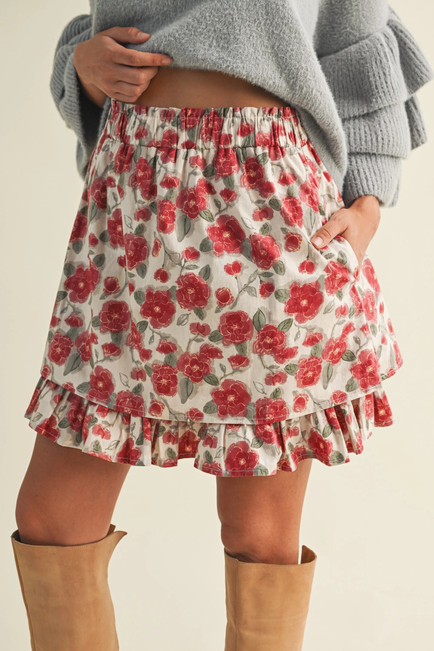 The Rose Tiered Skirt | Anniewear
