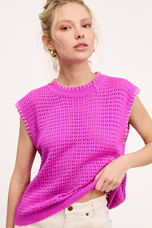 The Fuchia Crochet Vibe | La Miel
