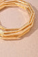 Geo Gold Bangle Set