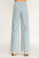 Blue Pinstripe High Rise Stretch Jean | Petra 153