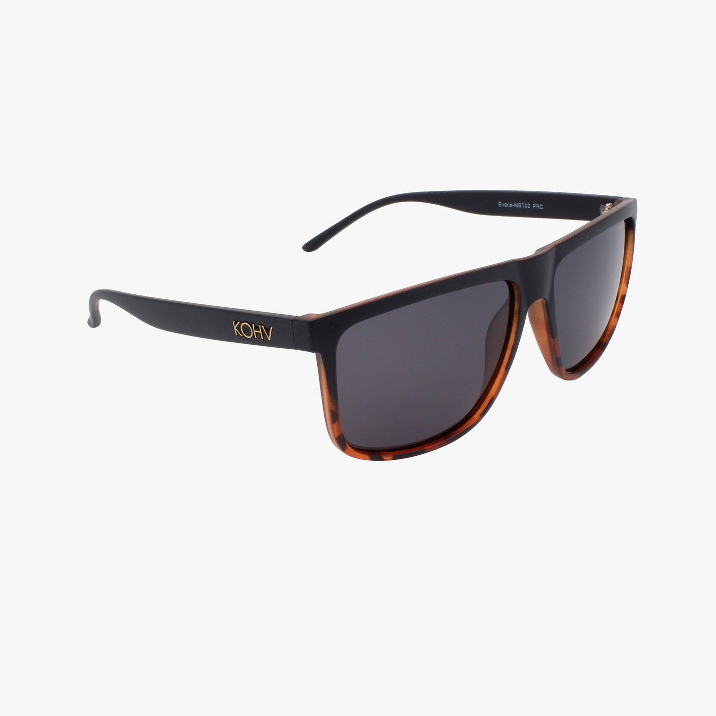 EVANS MIDNIGHT FADE Polarized Square Classic Sunglasses