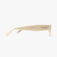 CORA IVORY Polarized Fashion Oval Round Sunglasses