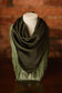 Tatum James Solid Fringe Scarf