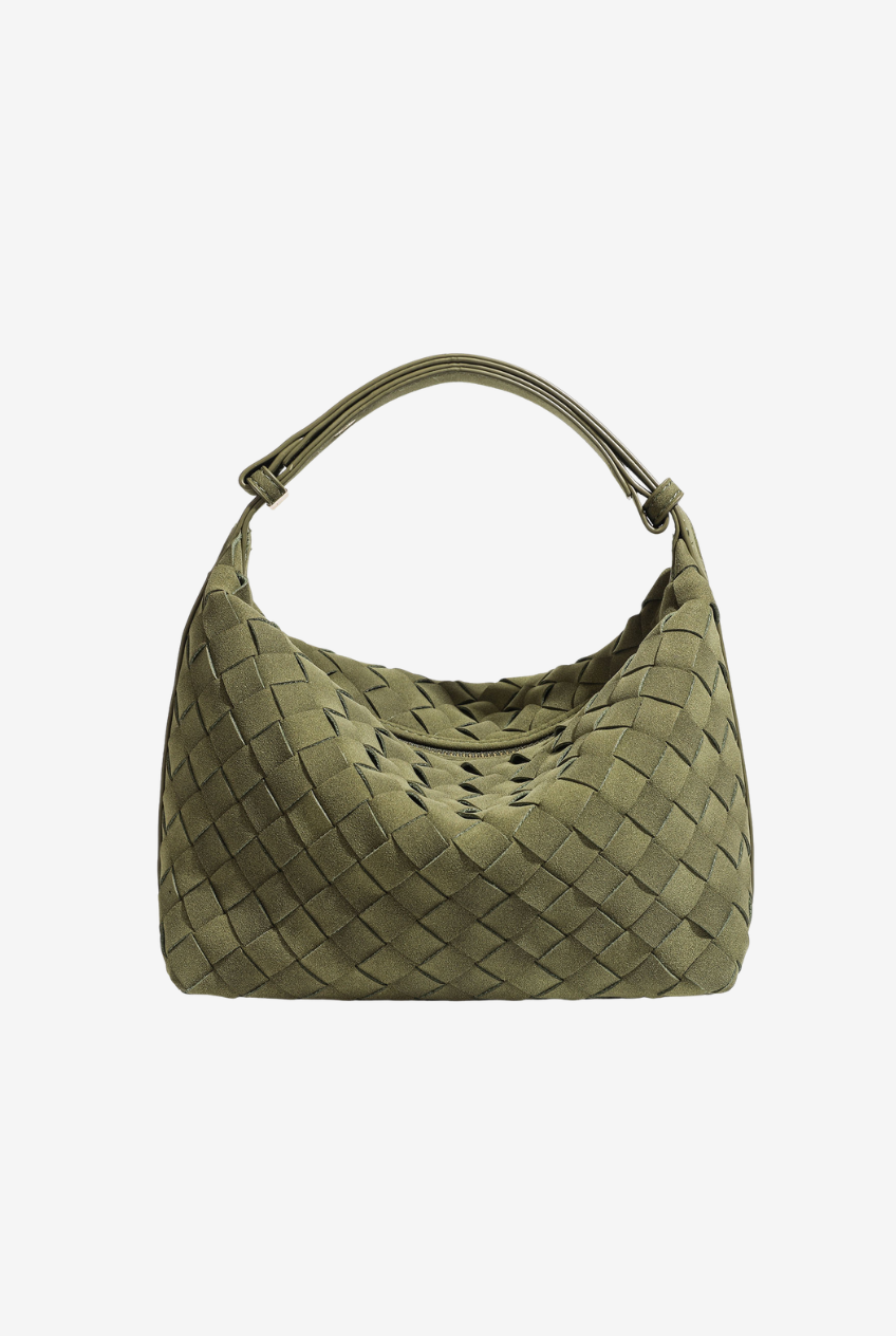 Woven Suede Bag | 3 Colors