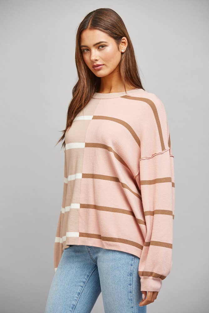 The Bea Block Knit | Fate