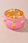 ENTIQUE DESIGN CHUNKY HINGED BRACELET