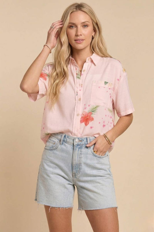 The Tropics Top | J Ana