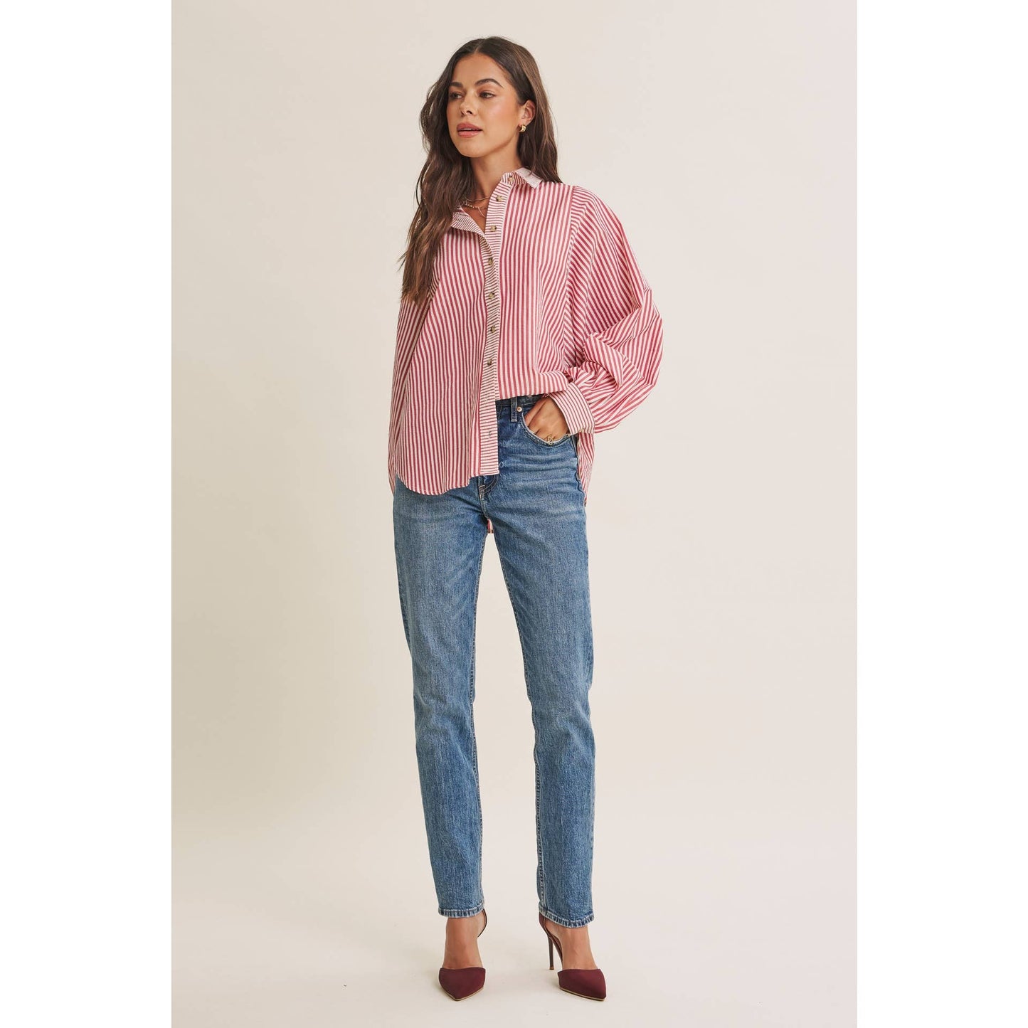 The Cafe Button Down | In February