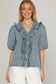 The Maxwell Denim Top | She & Sky