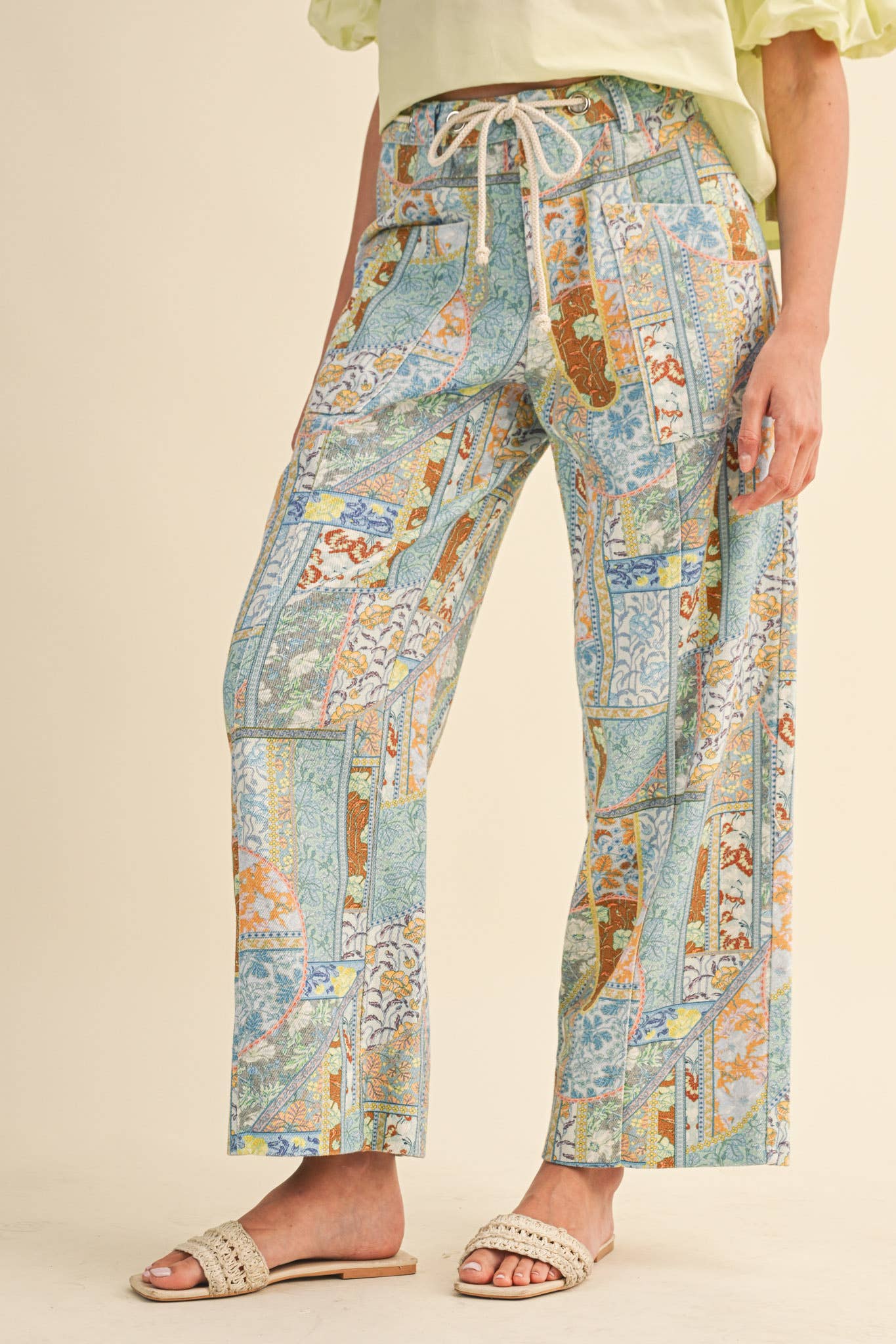 The Blue Patch Pant | &Merci
