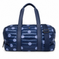 Cassie Weekender Duffel Bag | Sapphire Polkadot