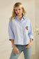 The Cherry Sequin Button Down | Star Drop