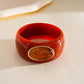 Vintage Oval Ombré Bangle