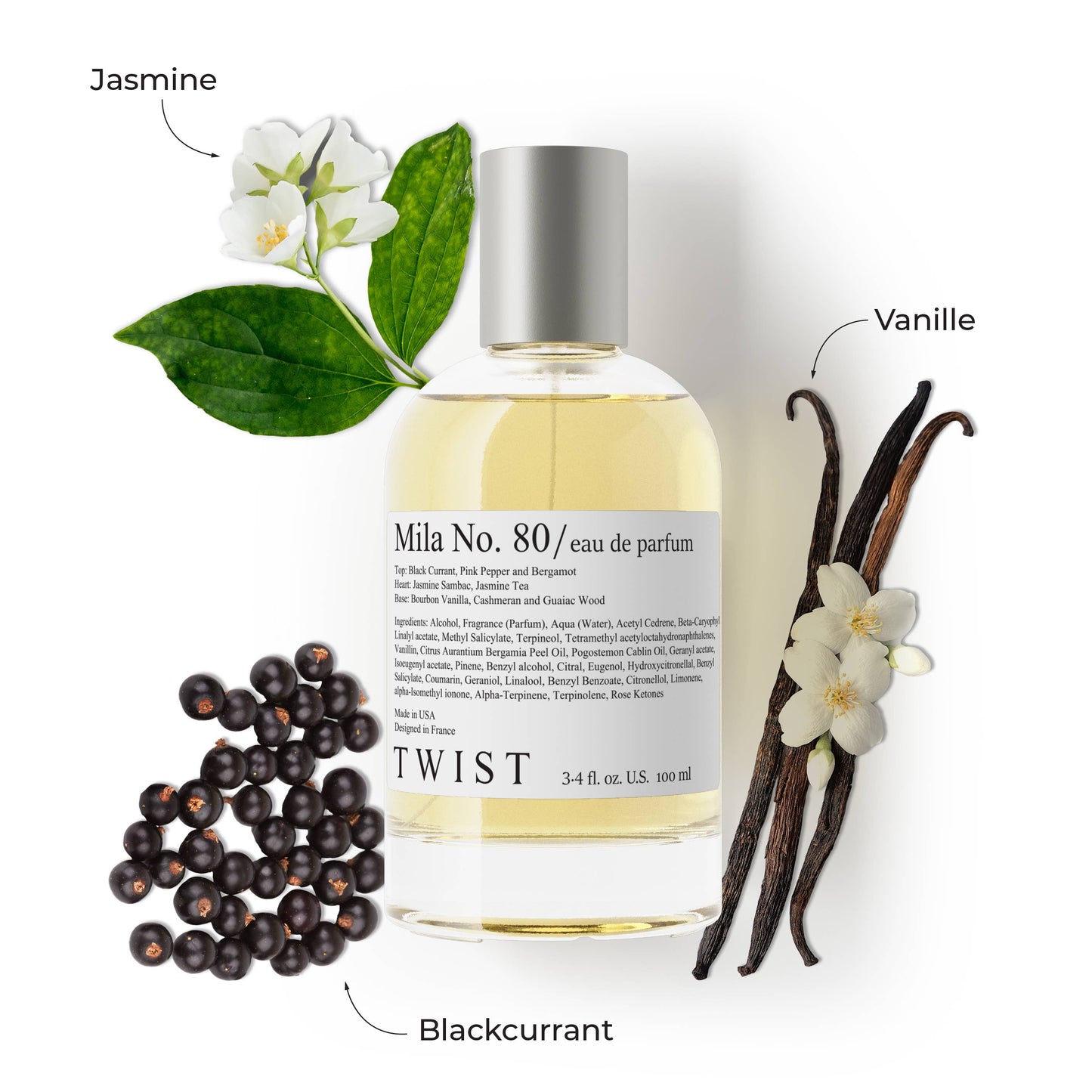 Mila No. 80 - Inspired by V. Donna Born In Roma EDP