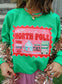Greetings From The North Pole Green
