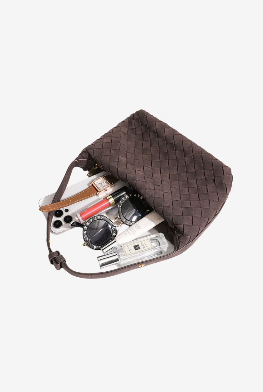 Woven Suede Bag | 3 Colors
