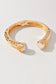 Hammered Hinge Bangle Bracelet