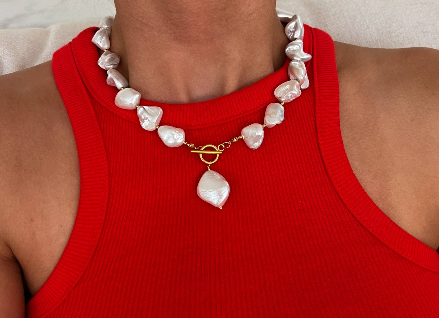 Chunky Pearl Necklace | Chansuttpearls