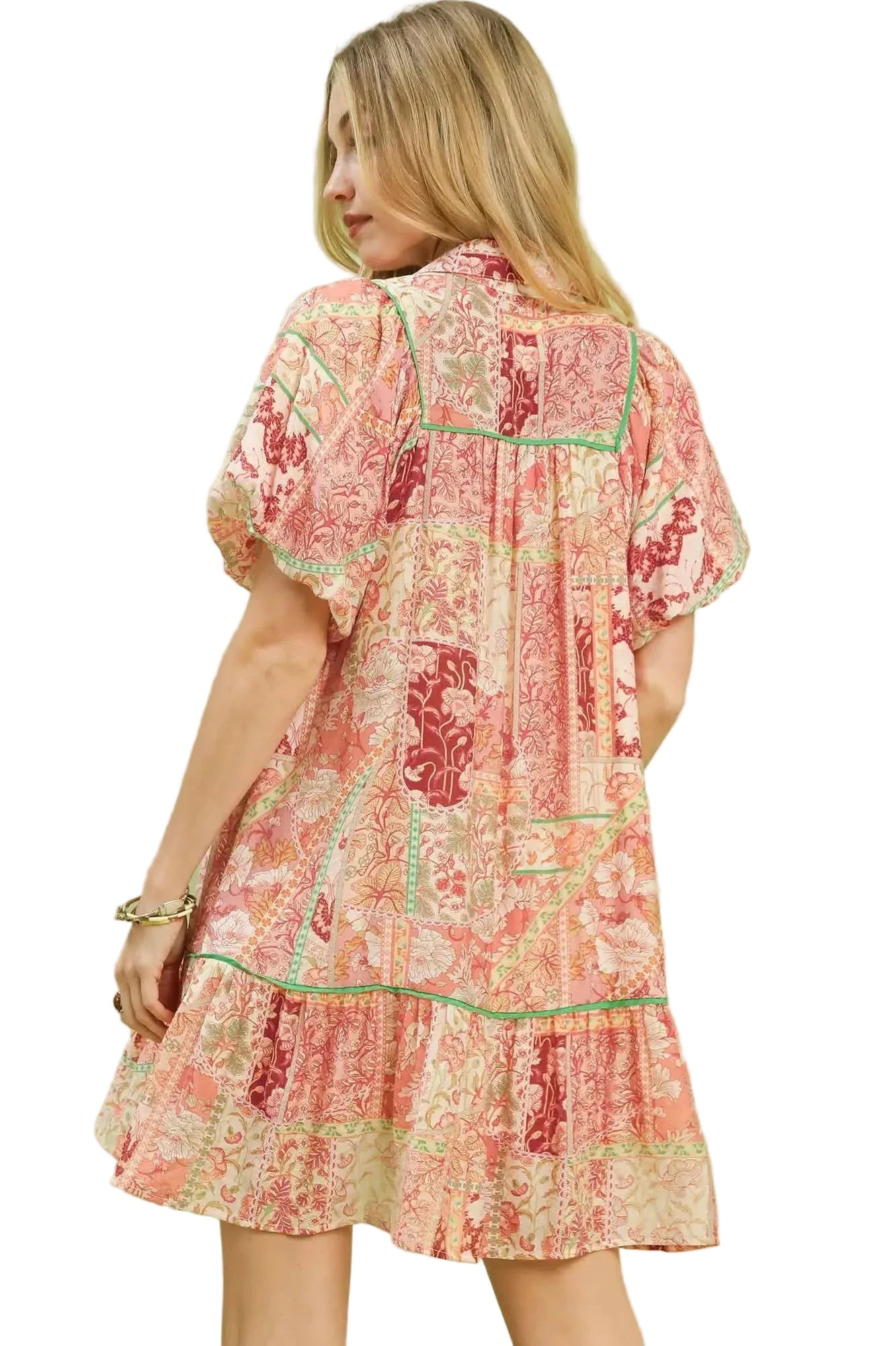 The Patchwork Dress (two colors) | Umgee