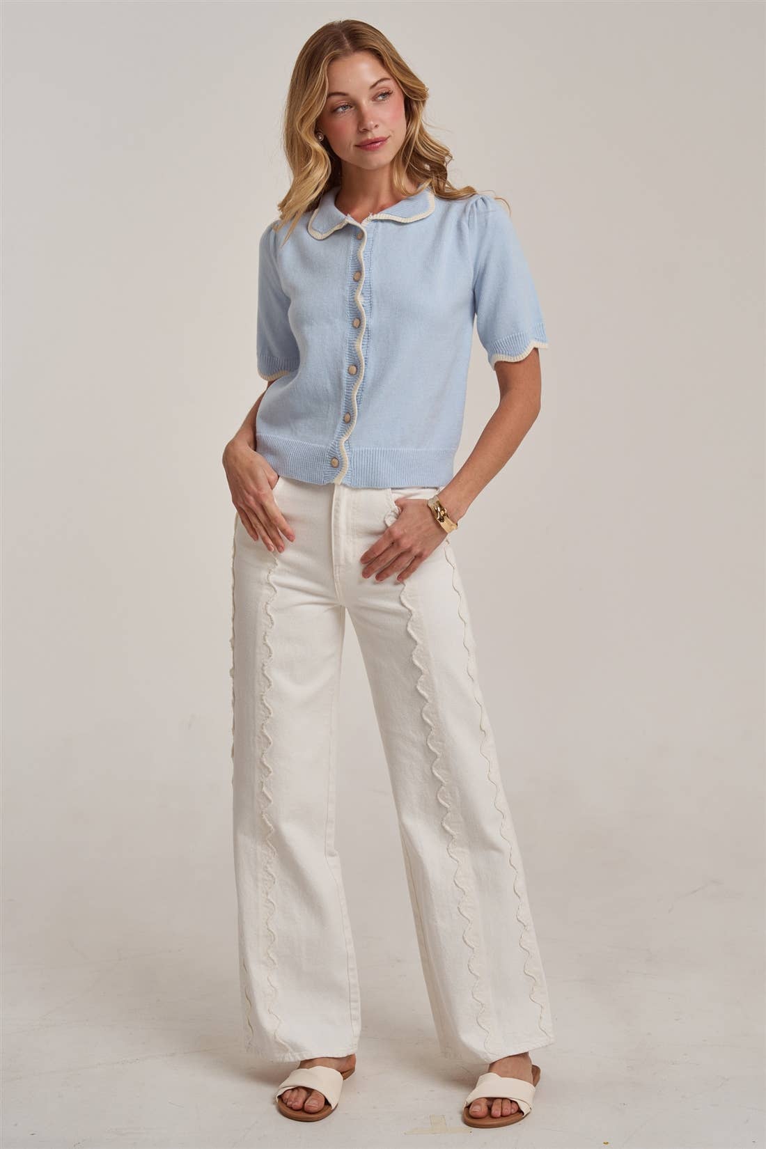 SCALLOPED FRONT SEAM | BON