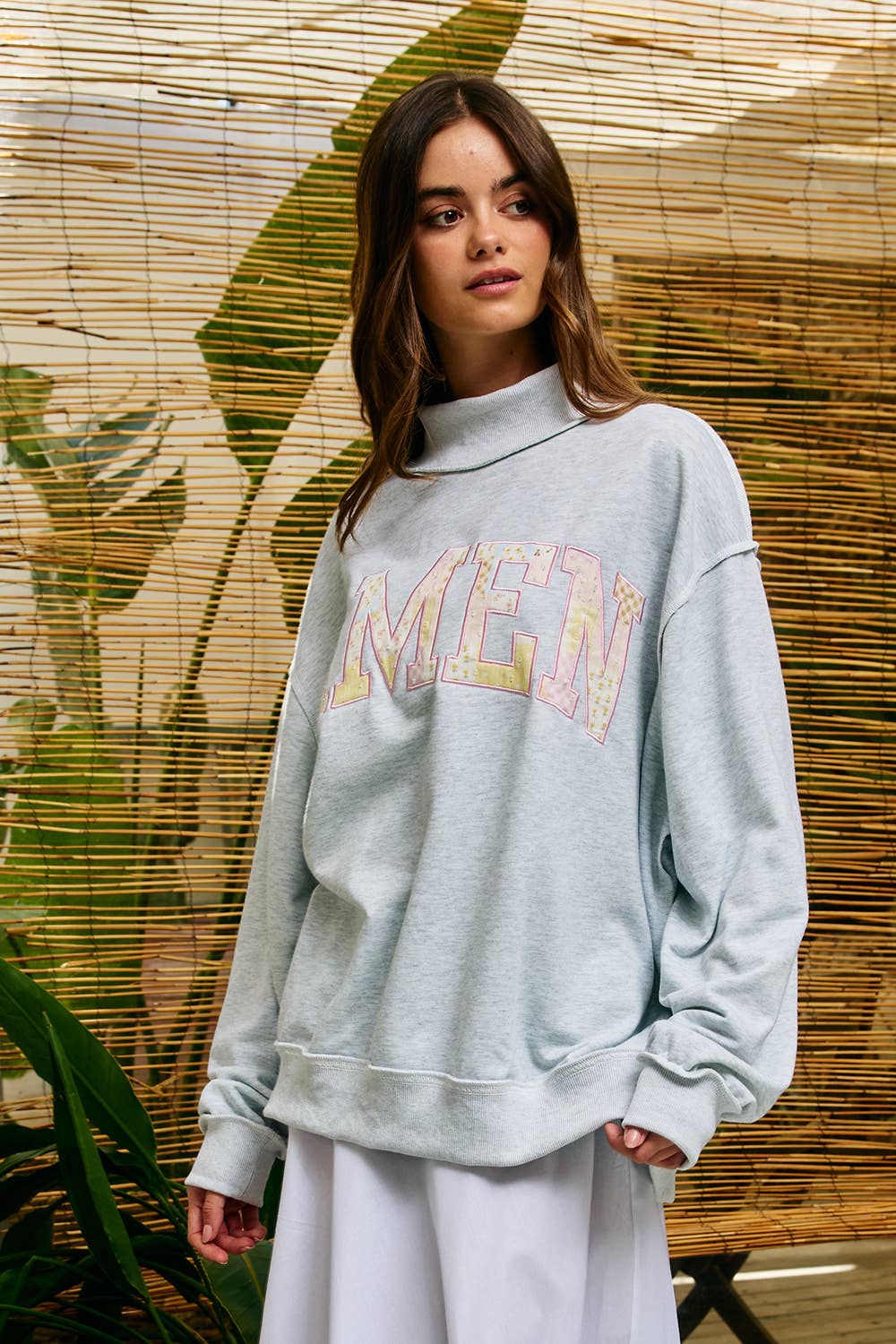 Amen Mock Neck | Bucketlist