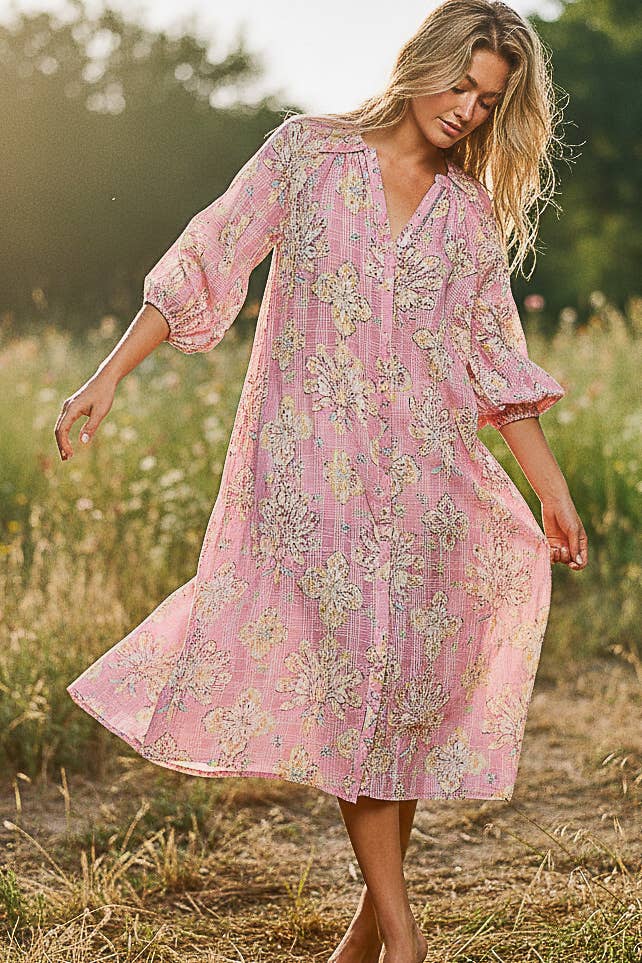 The Pip Pinktuck Dress | POL