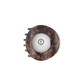 Tortoise | Medium | Flat Circle Hair Clip