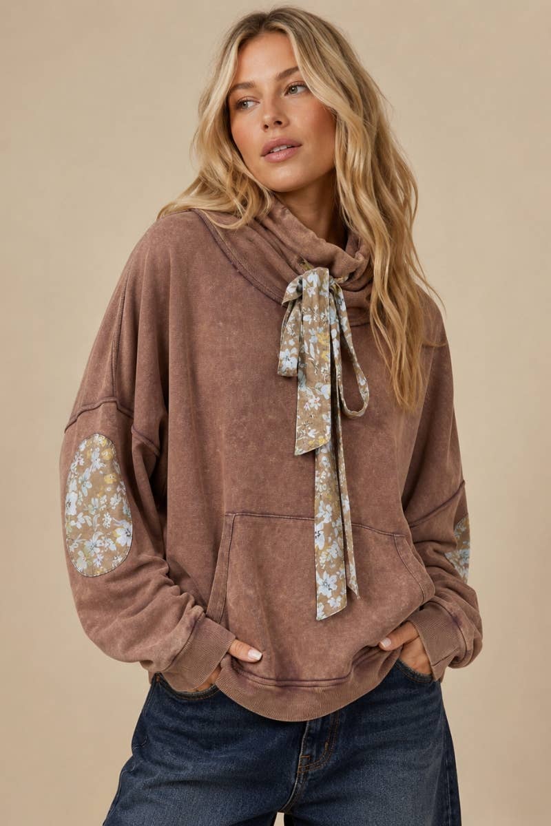 The Patch Loose Neck Top | J.nna