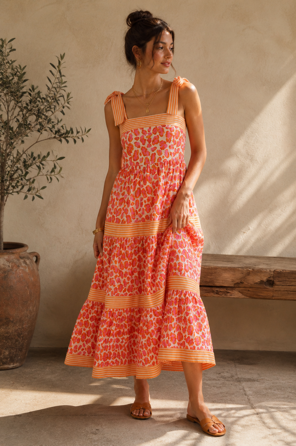 Lizzy Leopard Dress | Entro