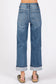 High Rise Stretch Cuffed Jean | Petra 153