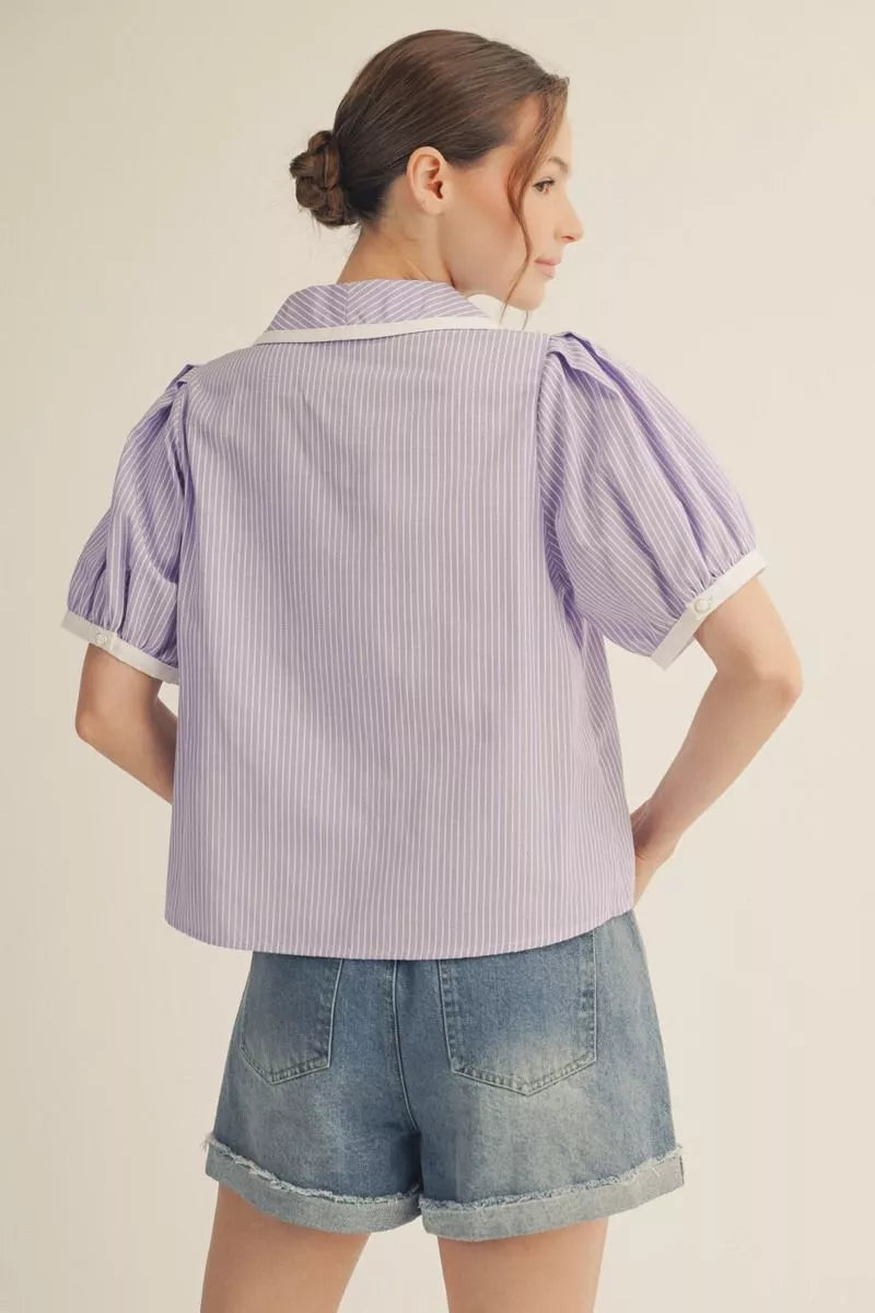 The Lucy Lavender Top | Jodifl