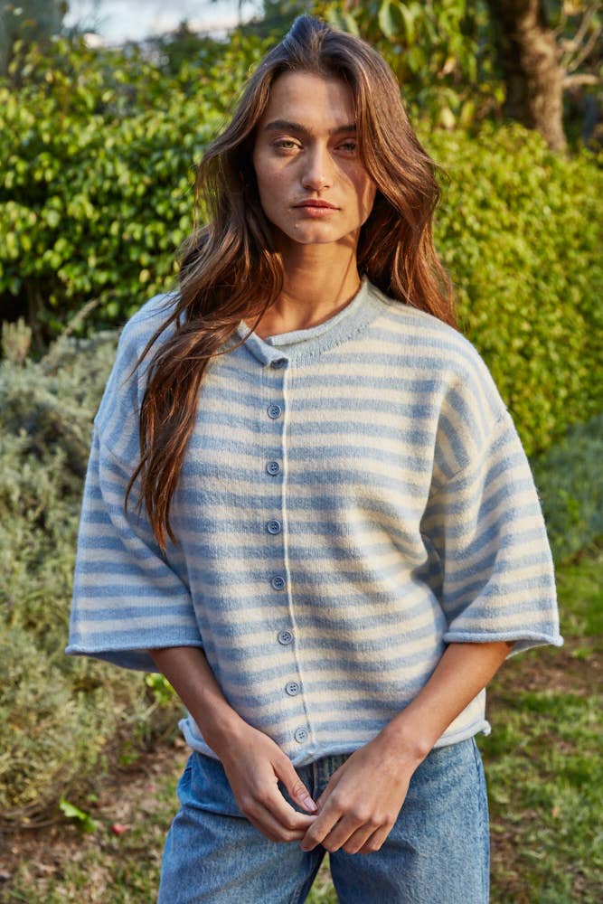 The Kit Knit Short Sleeve Cardigan | 3 Colors | By Together