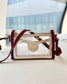 Anna Clear Bag Burgundy